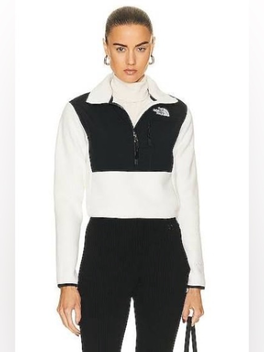 The North Face Denali Cropped Fleece Pullover Jacket